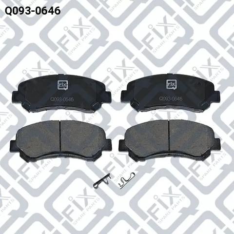 Q0930646 Q-FIX Pastillas de freno delanteras  disponible Vigo