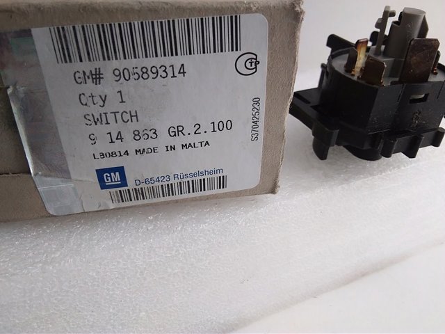 Interruptor de encendido / arranque Opel Zafira F75