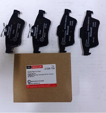 2039739 Pastillas de freno traseras  disponible Málaga