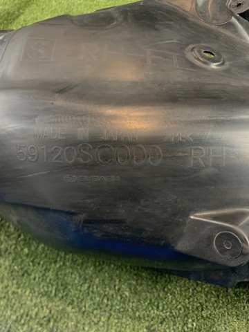 SUBARU 59120SC000 Guardabarros interior derecho, aleta delantera  comprar en Murcia