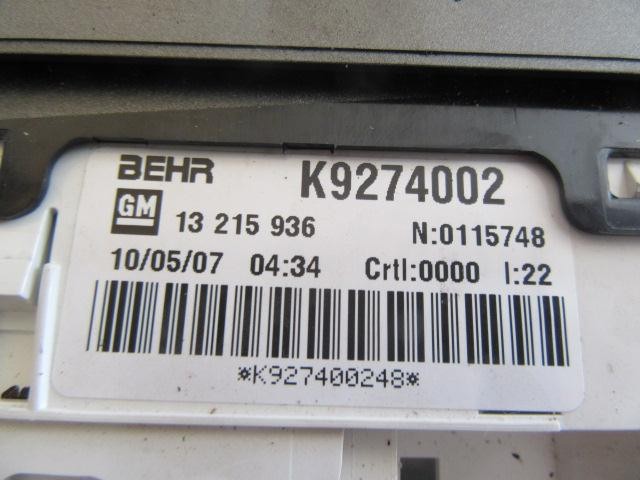 Comprar Módulo de modos de calefacción/aire acondicionado Opel Meriva   a bajo precio