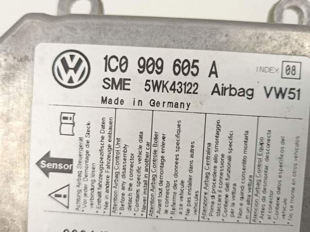 VAG 1C0909605A Módulo de control de airbag comprar Pamplona