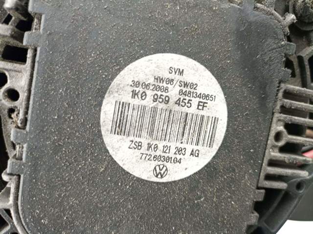 1K0959455EF Ventilador eléctrico de refrigeración completo izquierdo (motor y hélice)  en stock Granada