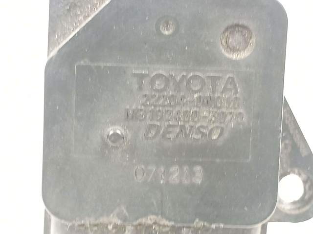 222040N010 TOYOTA Caudalímetro  en stock Córdoba