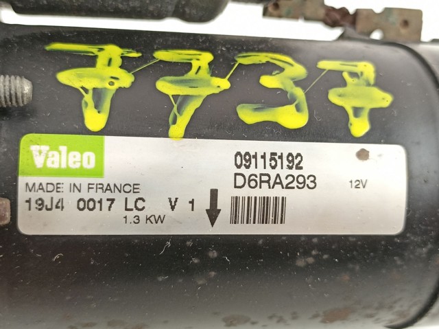 6202075 Motor de arranque  comprar en Pontevedra