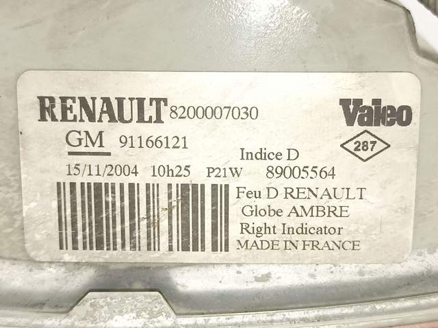 8200007030 Piloto intermitente derecho  en stock Sabadell