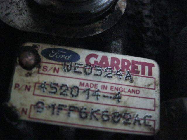 Turbocompresor para Ford Escort GAL