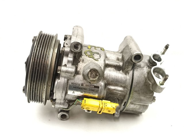9655191580 PEUGEOT Compresor de aire acondicionado  en stock Córdoba