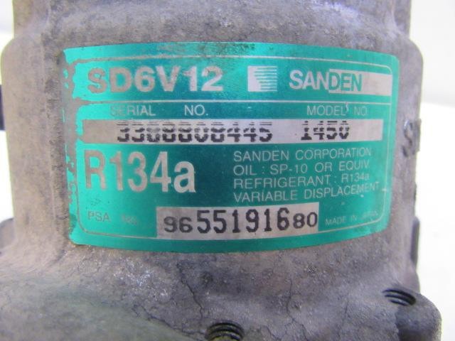 9655191680 Compresor de aire acondicionado  comprar en Pontevedra