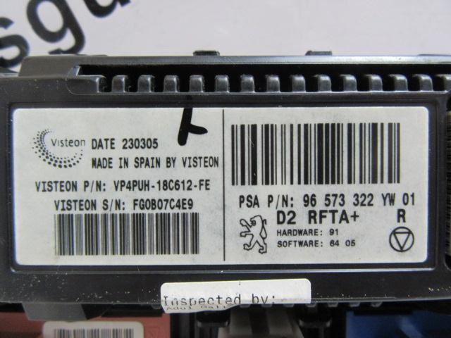Comprar Módulo de modos de calefacción/aire acondicionado Peugeot 407 6D a bajo precio