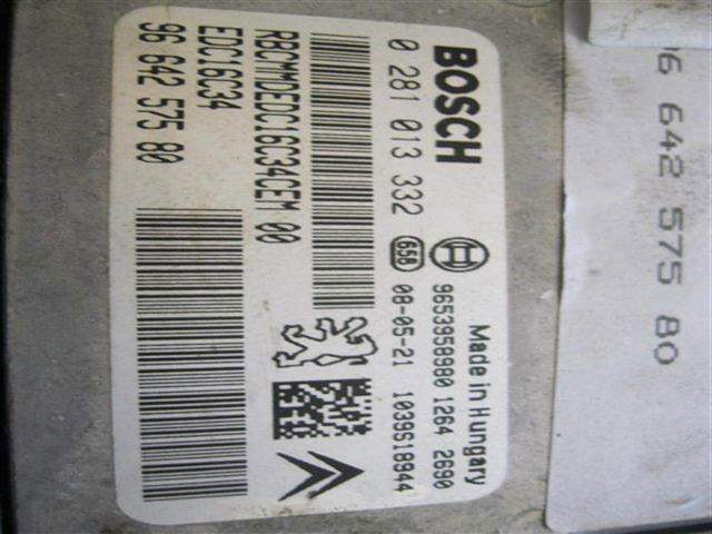 PEUGEOT 9664257580 ECU comprar Tarragona