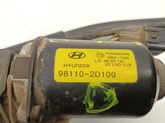 Motor limpiaparabrisas para Hyundai Elantra XD