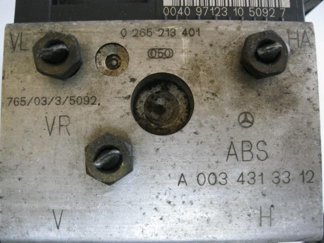 A0034313312 Mercedes