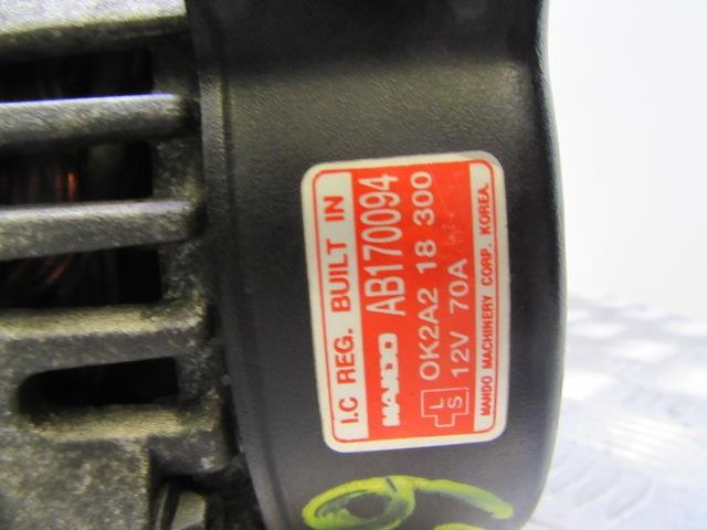 Alternador del motor OK2A218300 HYUNDAI
