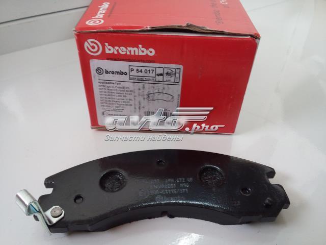 BREMBO P54017 Pastillas de freno delanteras comprar Tarragona