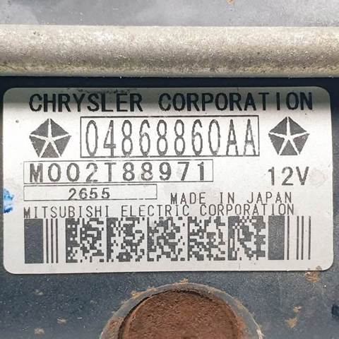 Arranque motores 04868860AA CHRYSLER