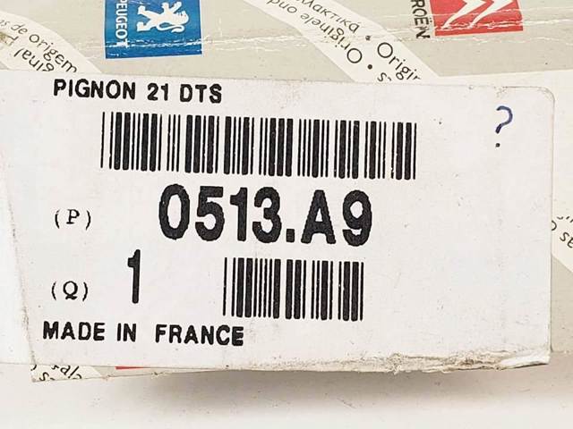 0513A9 PEUGEOT Piñón del cigüeñal  en stock Córdoba