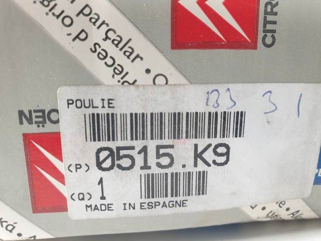 PEUGEOT 0515K9 Polea del cigüeñal  disponible Lugo