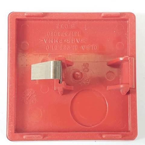 Reflector de parachoques trasero 1317573080 FIAT