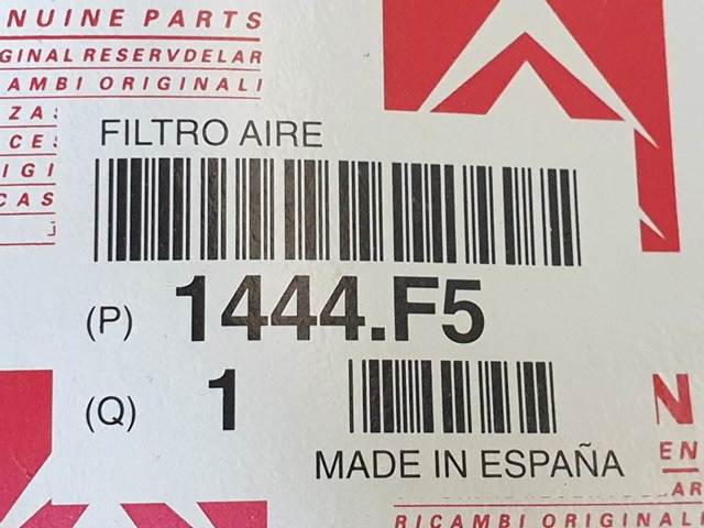 1444F5 Filtro de aire  en stock Castellón