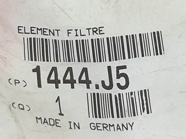 1444J5 PEUGEOT Filtro de aire  comprar en Lleida