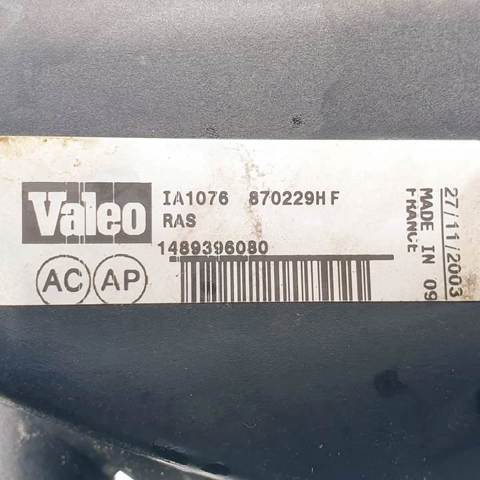 Radiador de intercooler Citroen C8 (2002-2008)