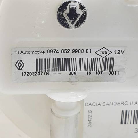 Bomba de gasolina 172022377R RENAULT