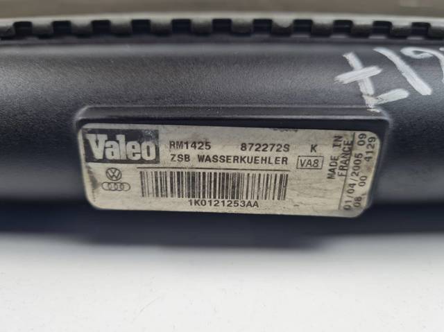Radiador de água 1K0121253AA VAG