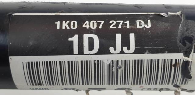 Semieje delantero izquierdo 1K0407271DJ VAG