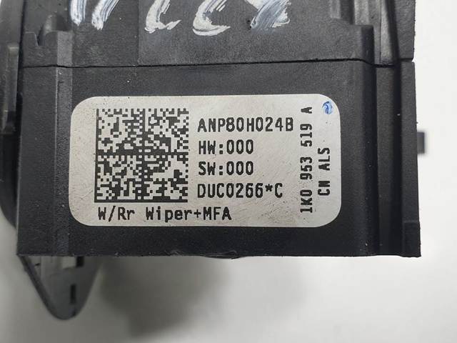 Mando intermitente derecho 1K0953519A VAG
