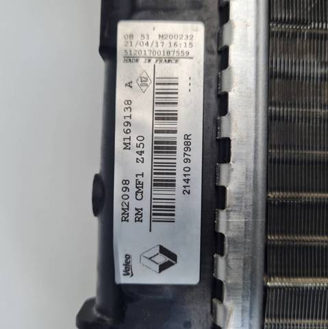 Refrigeración del motor Renault Scenic IV (2016-2023)