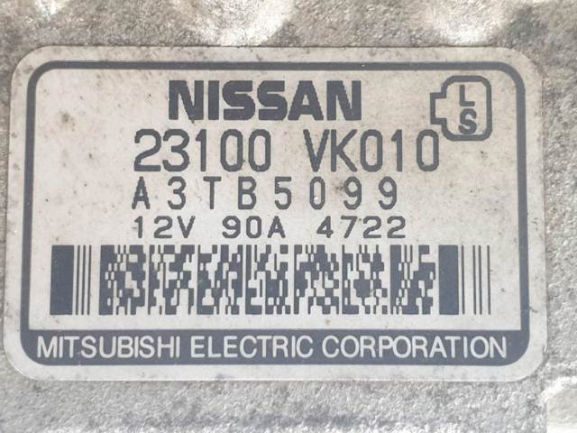Generador 23100VK010 NISSAN