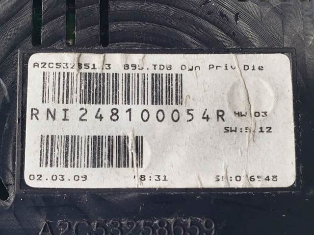 248100054R RENAULT Tablero de instrumentos  comprar en Jaén