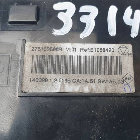 RENAULT 275103596R Módulo de modos de calefacción/aire acondicionado  comprar en Albacete