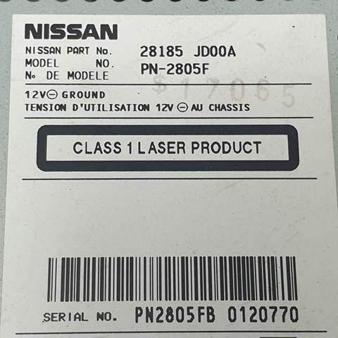 28185JD00A Nissan/Infiniti