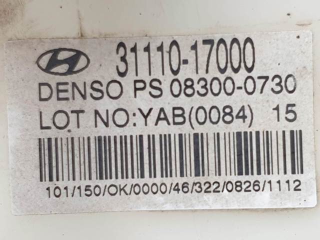 Bomba de combustible 3111017000 HYUNDAI