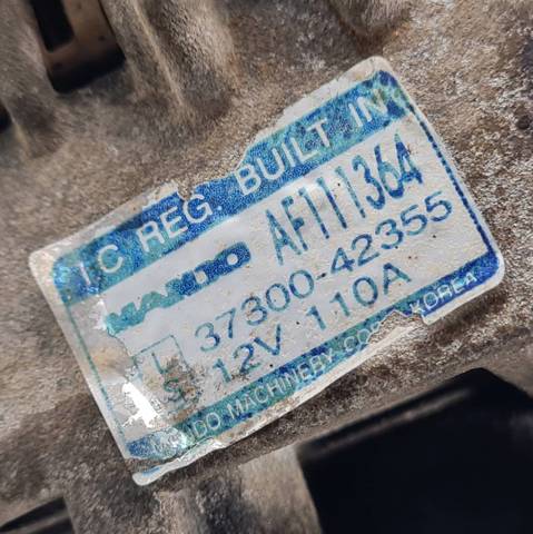 Generador 3730042355 HYUNDAI