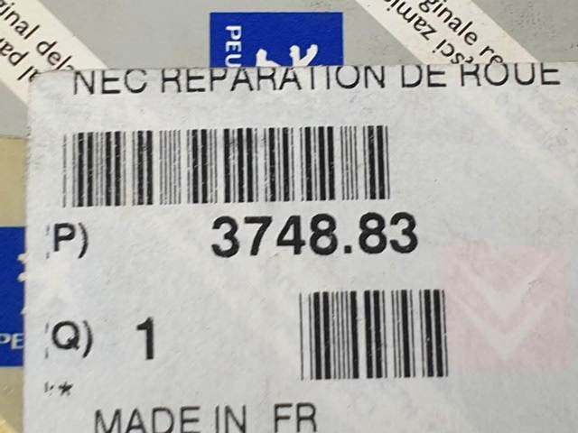 374883 PEUGEOT Cojinete de rueda trasera  comprar en Oviedo