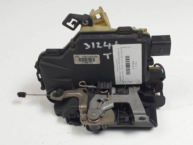 3B4839016M Cerradura de la puerta trasera derecha  en stock Sabadell