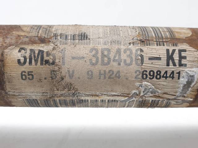 Semieje delantero derecho 3M513B436KE FORD