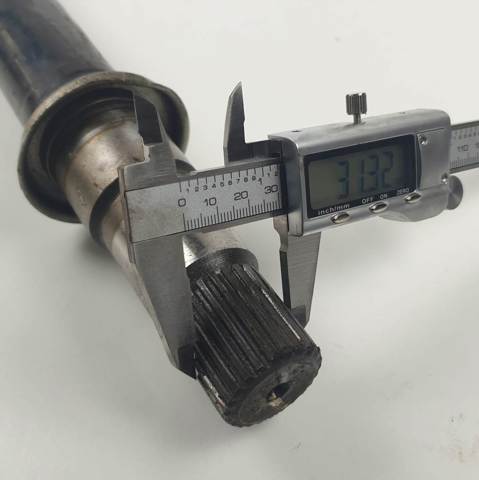 Semieje delantero derecho 4341005320 TOYOTA