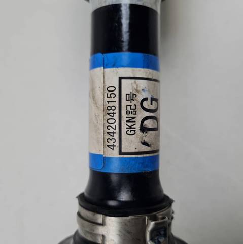 Semieje delantero izquierdo 4342048150 TOYOTA
