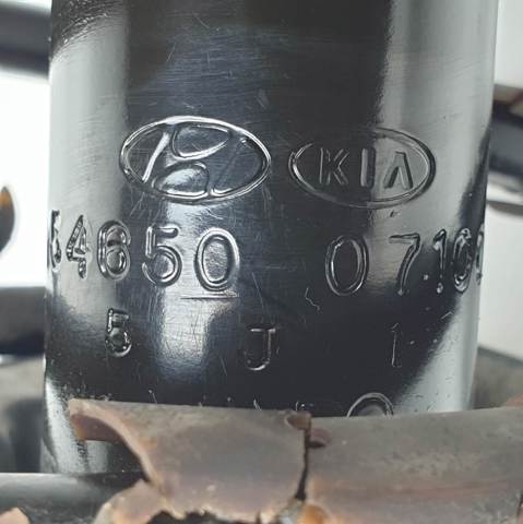 Amortiguador eje delantero izquierda 5465007100 HYUNDAI