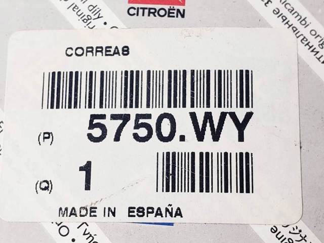 5750WY PEUGEOT Correa de alternador  en stock Gandía