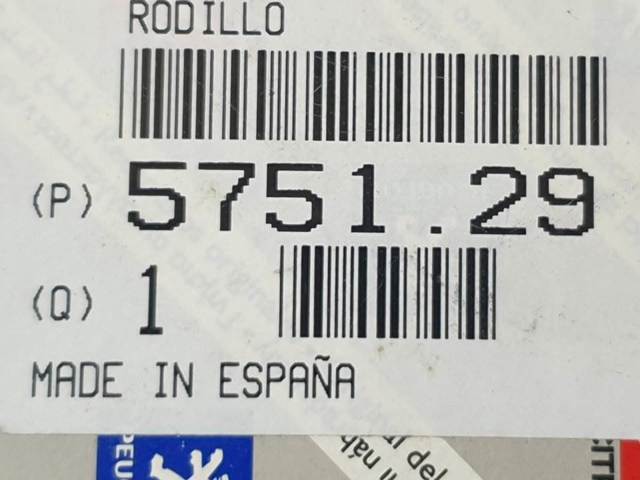 575129 PEUGEOT Polea tensora auxiliar de la correa poly V  disponible Alicante