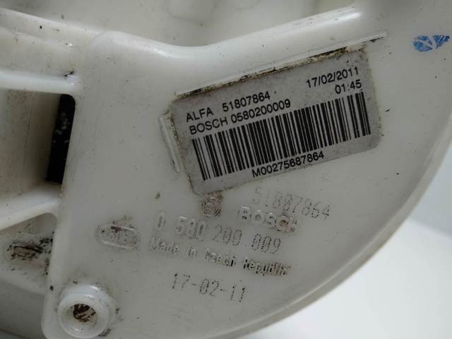 580200009 Fiat/Alfa/Lancia