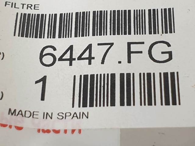 6447FG PEUGEOT Filtro de habitáculo  comprar en Oviedo