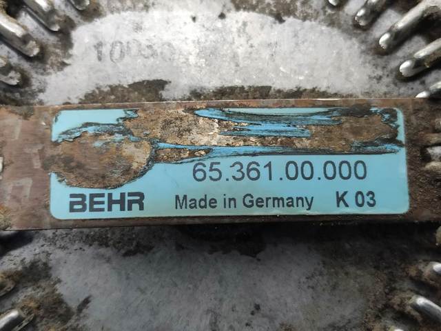 Embrague, ventilador de refrigeración 6536100000 BMW