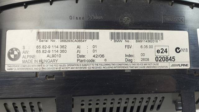 65829114362 BMW