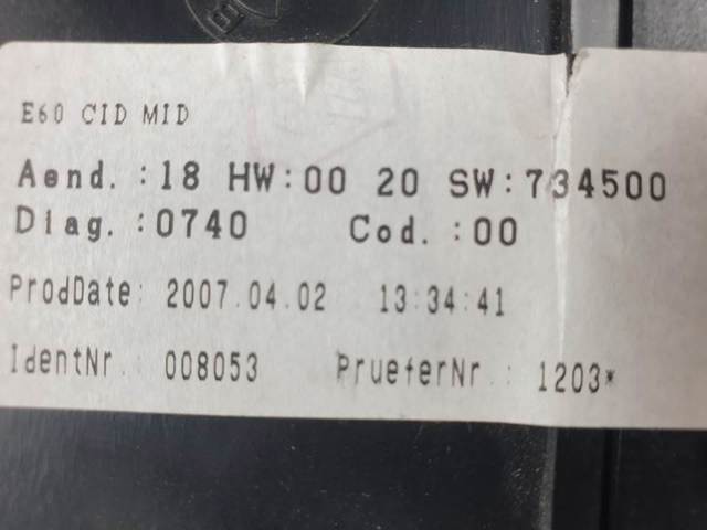 65829141807 BMW